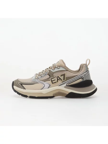 Sneakers Emporio Armani Sneaker Predator Fog/ Roasted Cashew/ Black/ Silve EUR 4 μαύρο