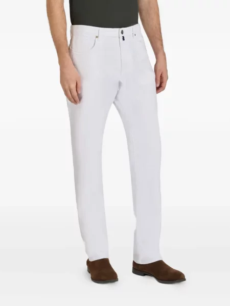 Blugi drepți Slowear alb