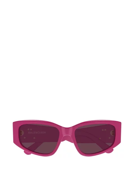 Ochelari de soare Balenciaga Eyewear cu imprimeu geometric roz