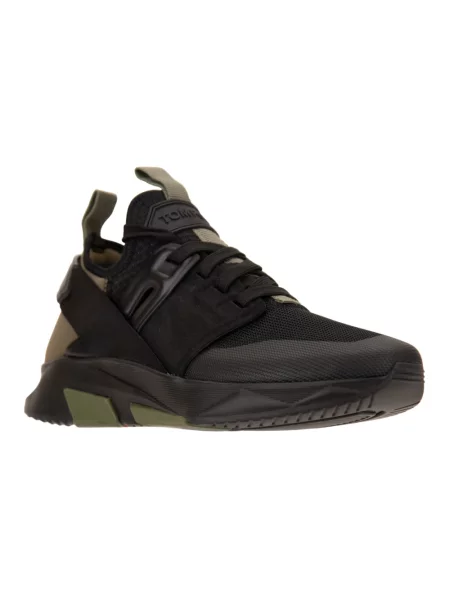 Sneakersy Tom Ford zamszowe czarne