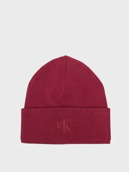 Шапка Calvin Klein бордовая