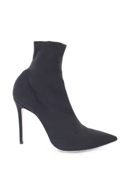 Cizme scurte Gianvito Rossi tricotate negru
