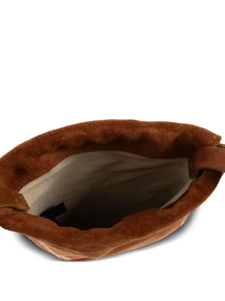 Body Marni zamszowy brązowy