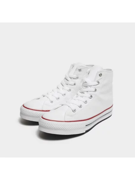 Sneakersy Converse Chuck Taylor All Star na platformie białe