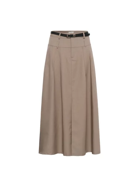Spódnica midi Kaffe szara