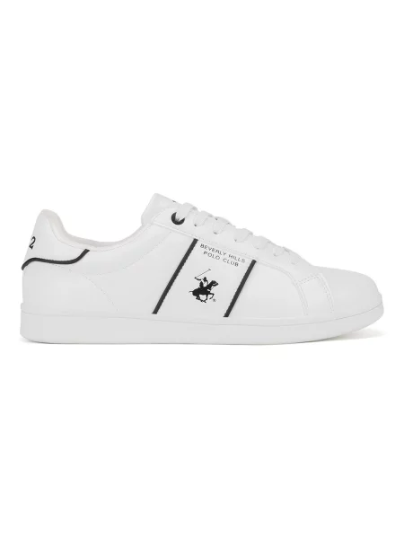 Sneakersy Beverly Hills Polo Club biela
