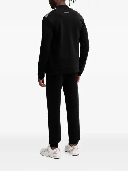 Пуловер Ea7 Emporio Armani с принт черно
