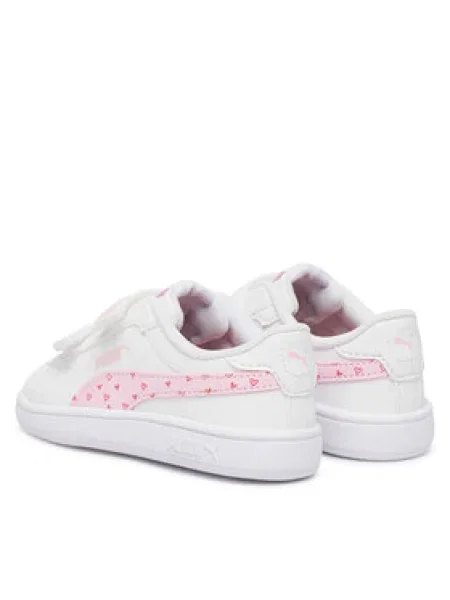 Puma Sneakersy Puma Smash Hearty V Inf 01 biela