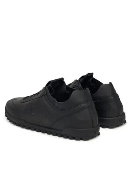Kožené tenisky Calvin Klein LOW PROFILE RUNNER LTH MG čierna