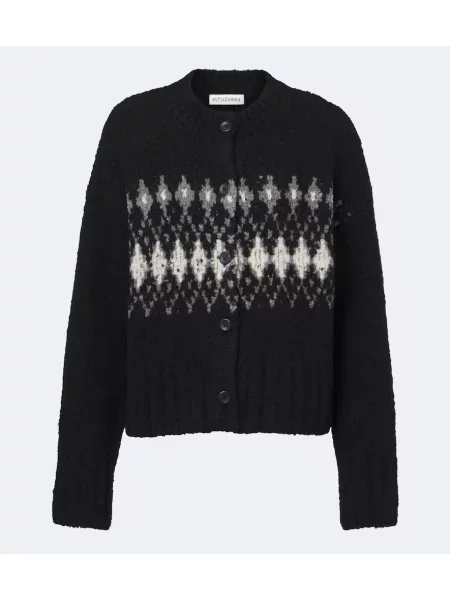 Cardigan Altuzarra de lână negru