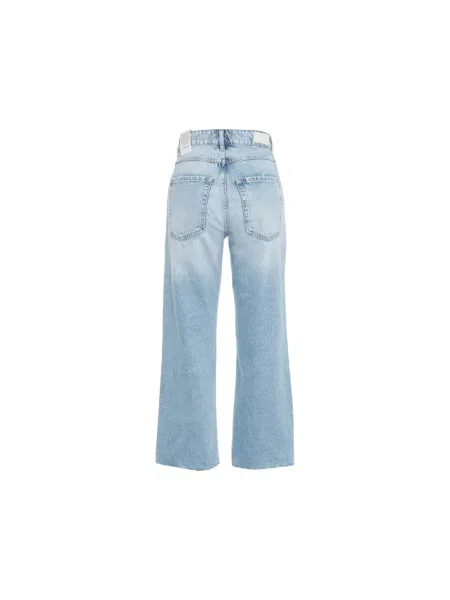 Jeansy Icon Denim o skróconej długości niebieskie