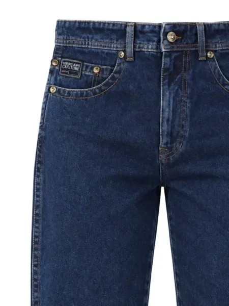 Džínsy s rovným strihom Versace Jeans Couture modrá
