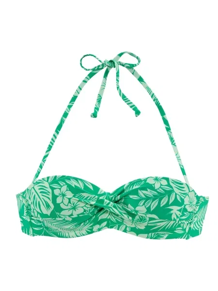 VENICE BEACH Sutien costum de baie verde