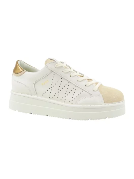 Sneakersy Panchic skórzane białe