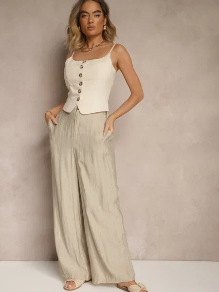 Pantaloni Natoreia bej