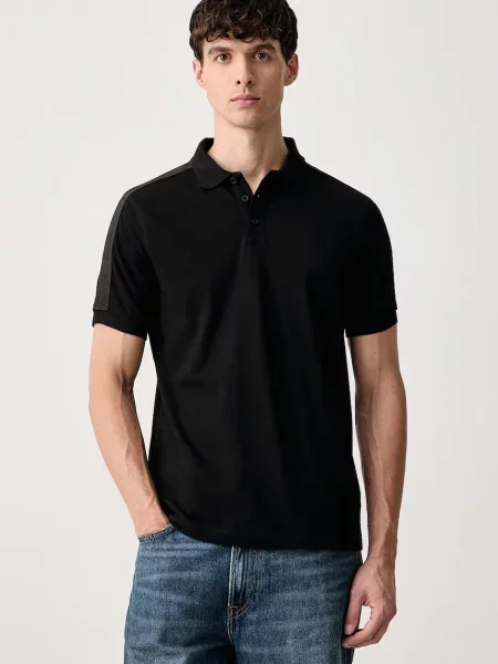 Tricou polo Guess negru