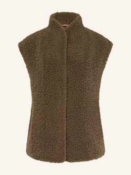 Fuchs Schmitt Kamizelka Z Pluszowego Materiału braun