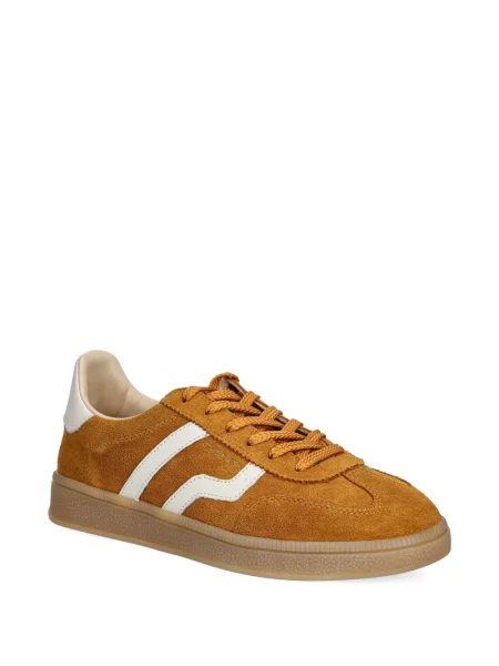 Sneakerși Gant din piele de căprioară maro