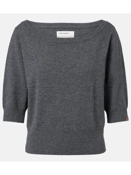 Pulover Extreme Cashmere din cașmir gri
