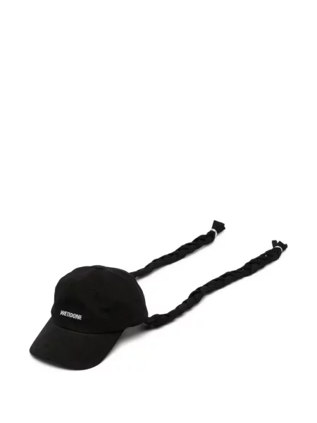Șapcă We11done cu broderie negru