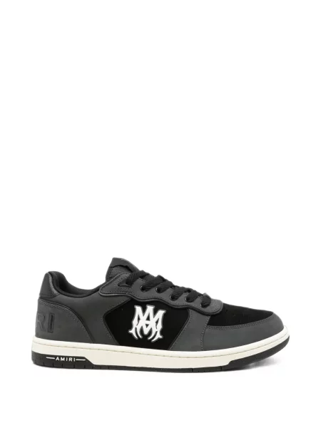 Sneakerși Amiri cu autograf gri