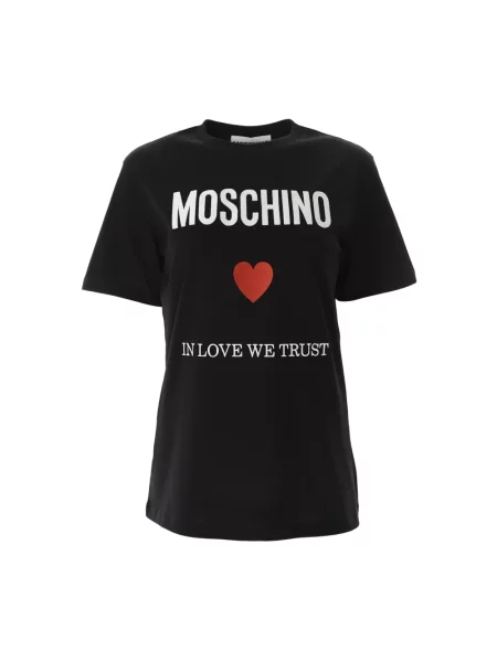 Koszulka Moschino czarna
