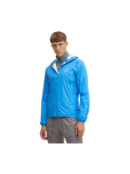 Haglöfs kurtka outdoorowa L.I.M Proof niebieski