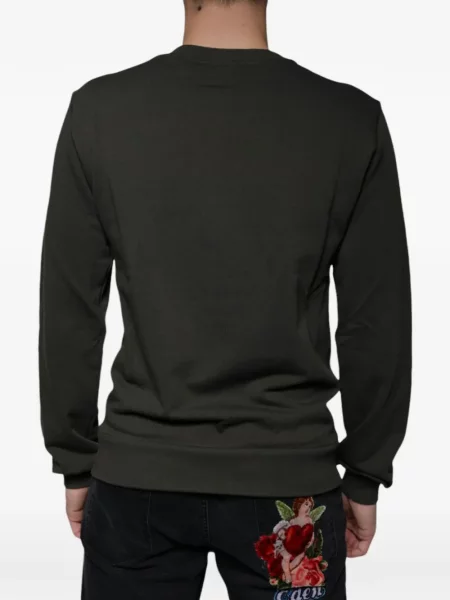 Hanorac Dolce & Gabbana cu broderie verde