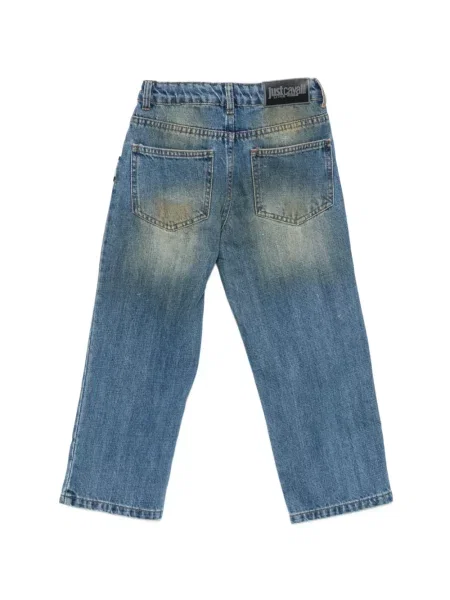 Jeansy dziecięce Just Cavalli niebieskie