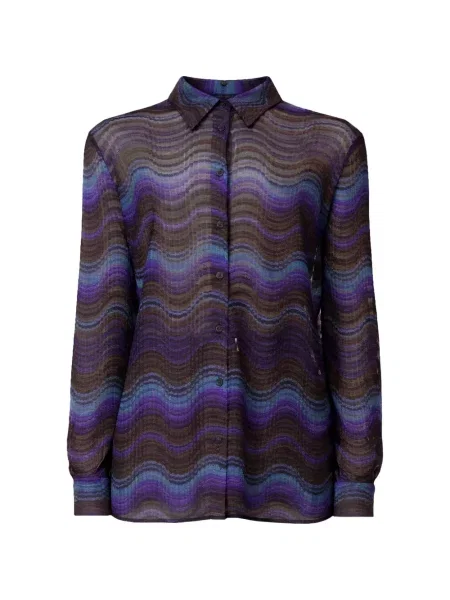 Cămașă Missoni lungă violet
