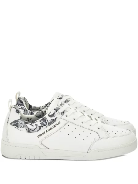 Sneakersy Versace Jeans Couture z nadrukiem białe