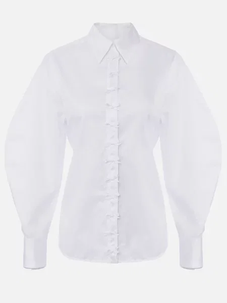 Сорочка Elisabetta Franchi біла