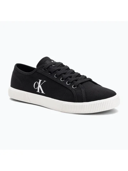 Dámske tenisky Calvin Klein Ess Vulc Low Cv Mg Wn black/bright white biela