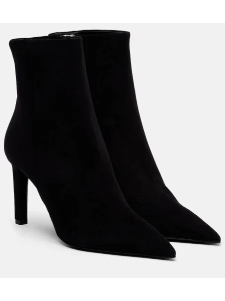 Cizme scurte Jimmy Choo din piele de căprioară negru