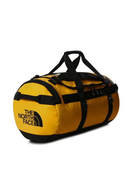 THE NORTH FACE Geantă sport Base Camp / negru / alb galben