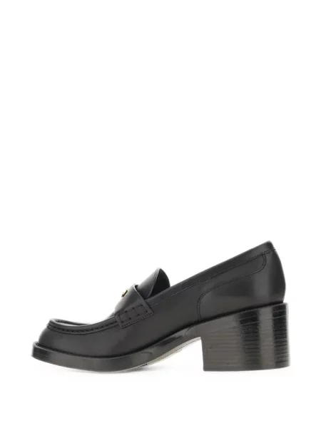 Pantofi loafer Chloé din piele negru