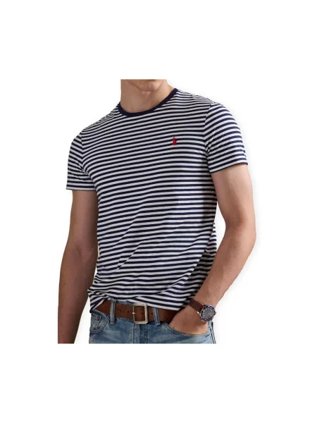 Polo Ralph Lauren Tričko Tmavomodrá biela