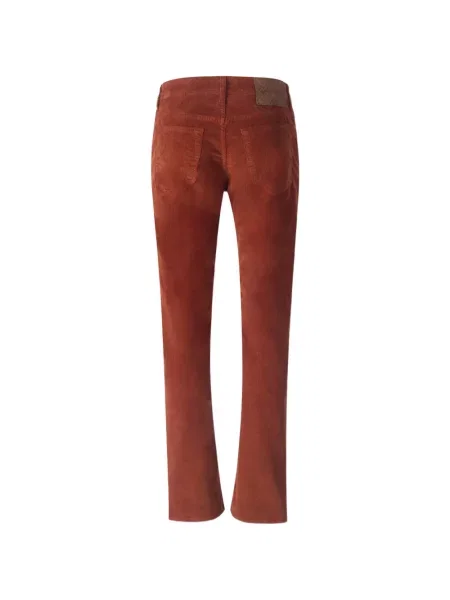 Pantaloni Jacob Cohën de catifea cord maro