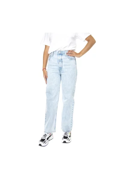 Jeansy straight leg Levi's niebieskie