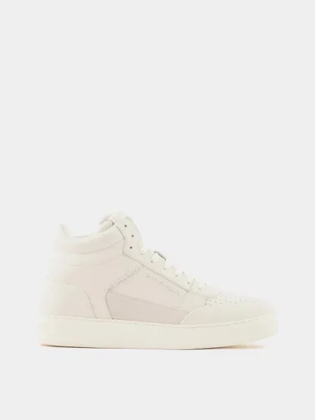 Emporio Armani Кроссовки Шкіра/поліестер/поліуретан білий