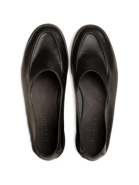 Pantofi loafer Hereu din piele negru