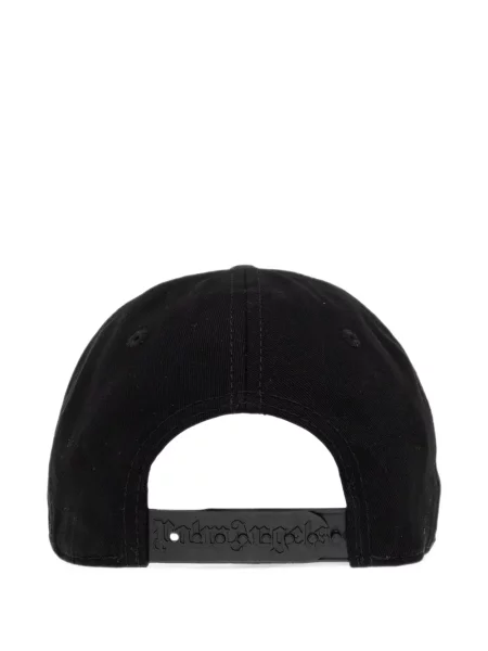 Șapcă Palm Angels cu autograf negru