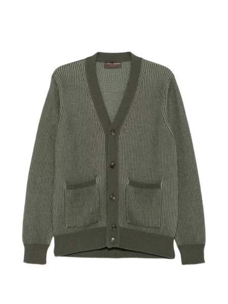 Cardigan Filippo De Laurentiis tricotate verde