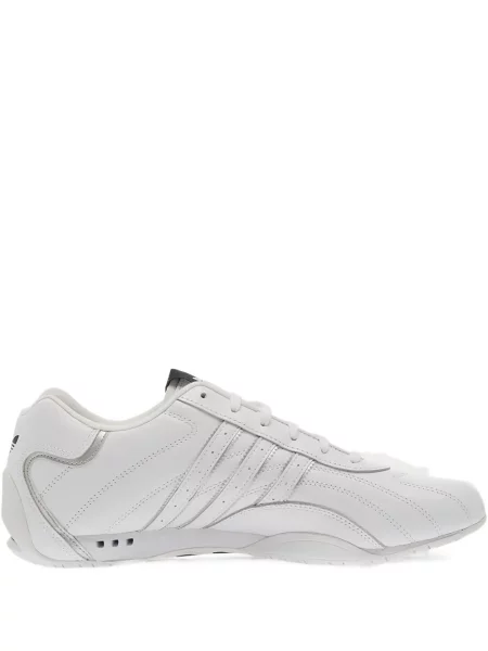 Sneakerși Adidas Gazelle din piele cu bretele albastru