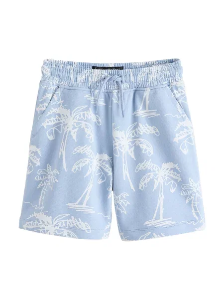 Next Pantaloni albastru deschis alb