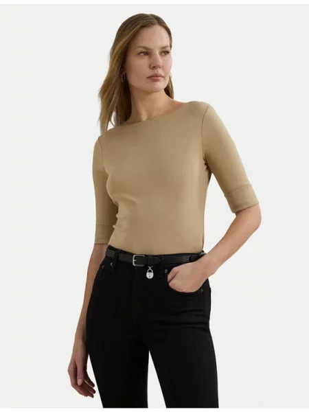 Lauren Ralph Lauren Bluzka beżowy