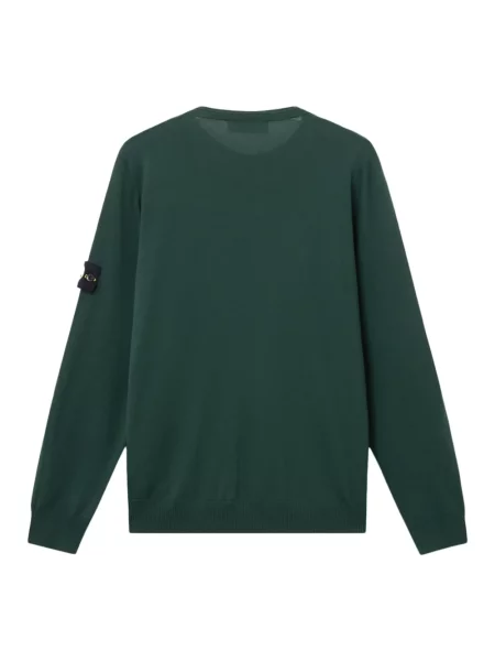 Sweter Stone Island z kamieniami zielony