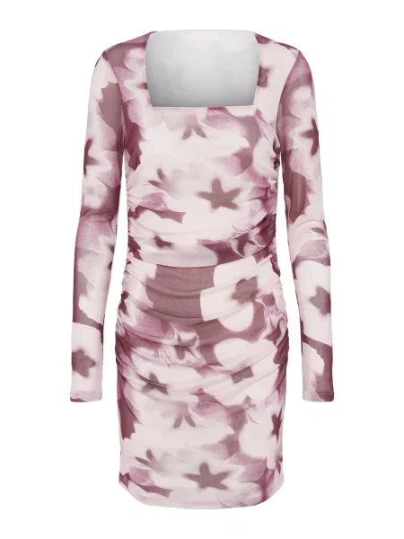 LeGer by Lena Gercke Rochie Loana mov zmeură / roz închis / murdar alb