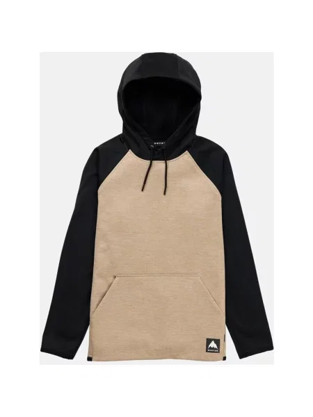 Bluza z kapturem Burton Crown beżowy XS czarny