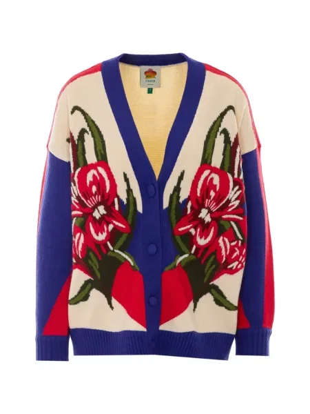 Cardigan Farm Rio cu model floral
